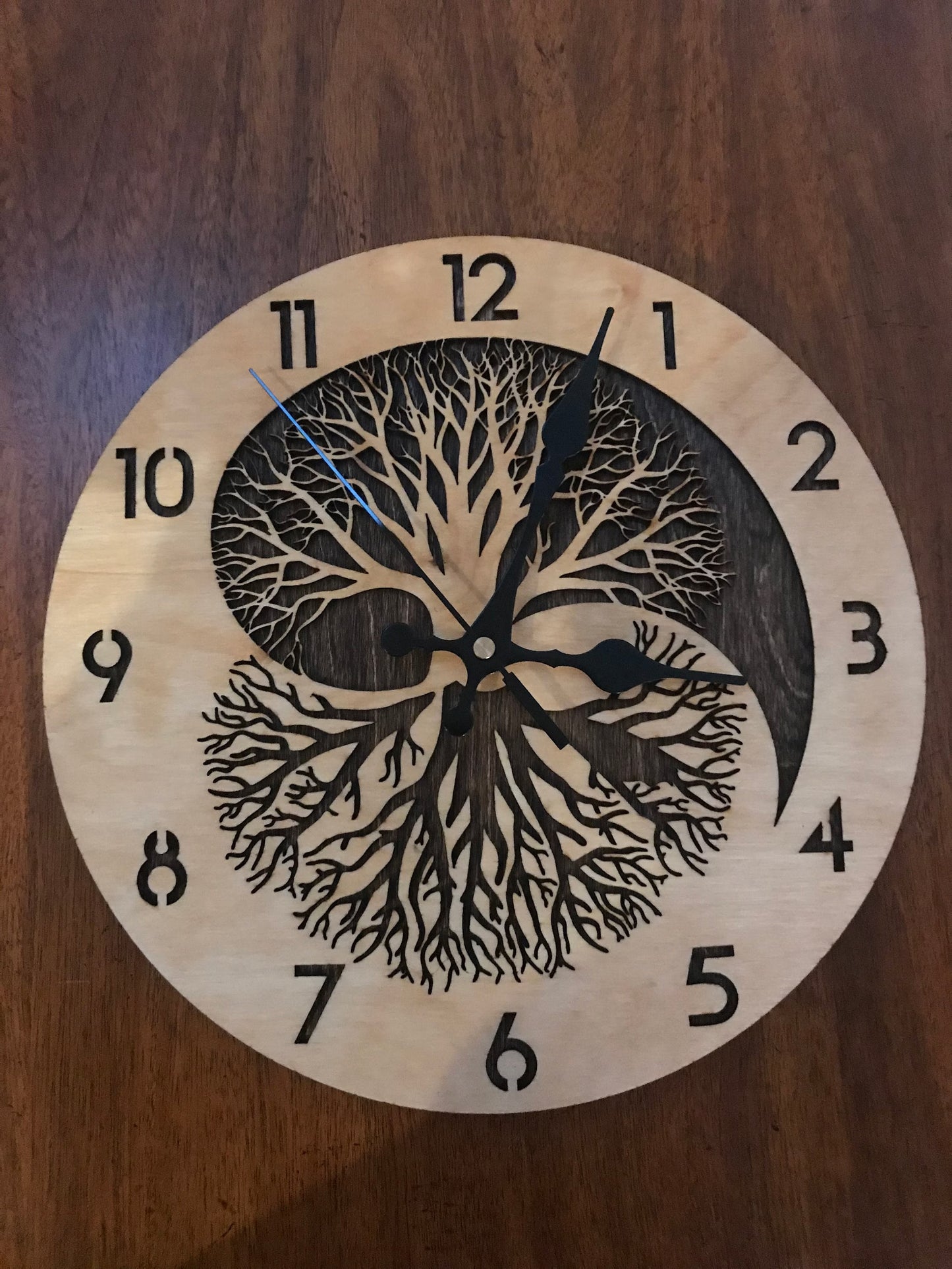 Tree of Life Clock front view