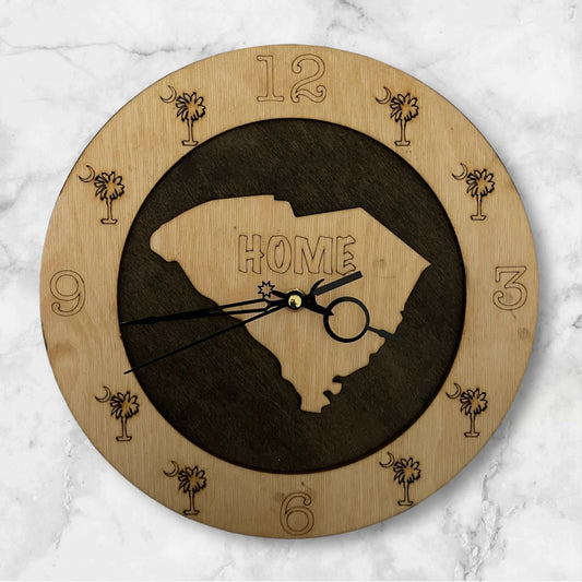 South Carolina Wall Clock